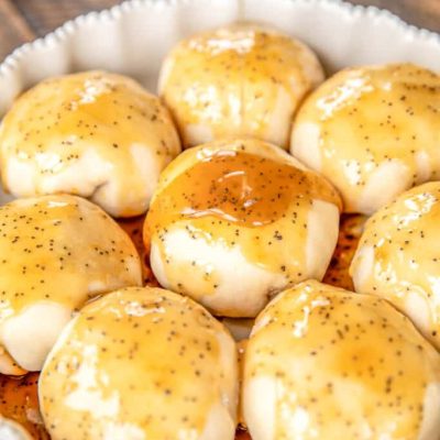 Cheesy Breakfast Biscuits Stuffed With Eggs And Bacon