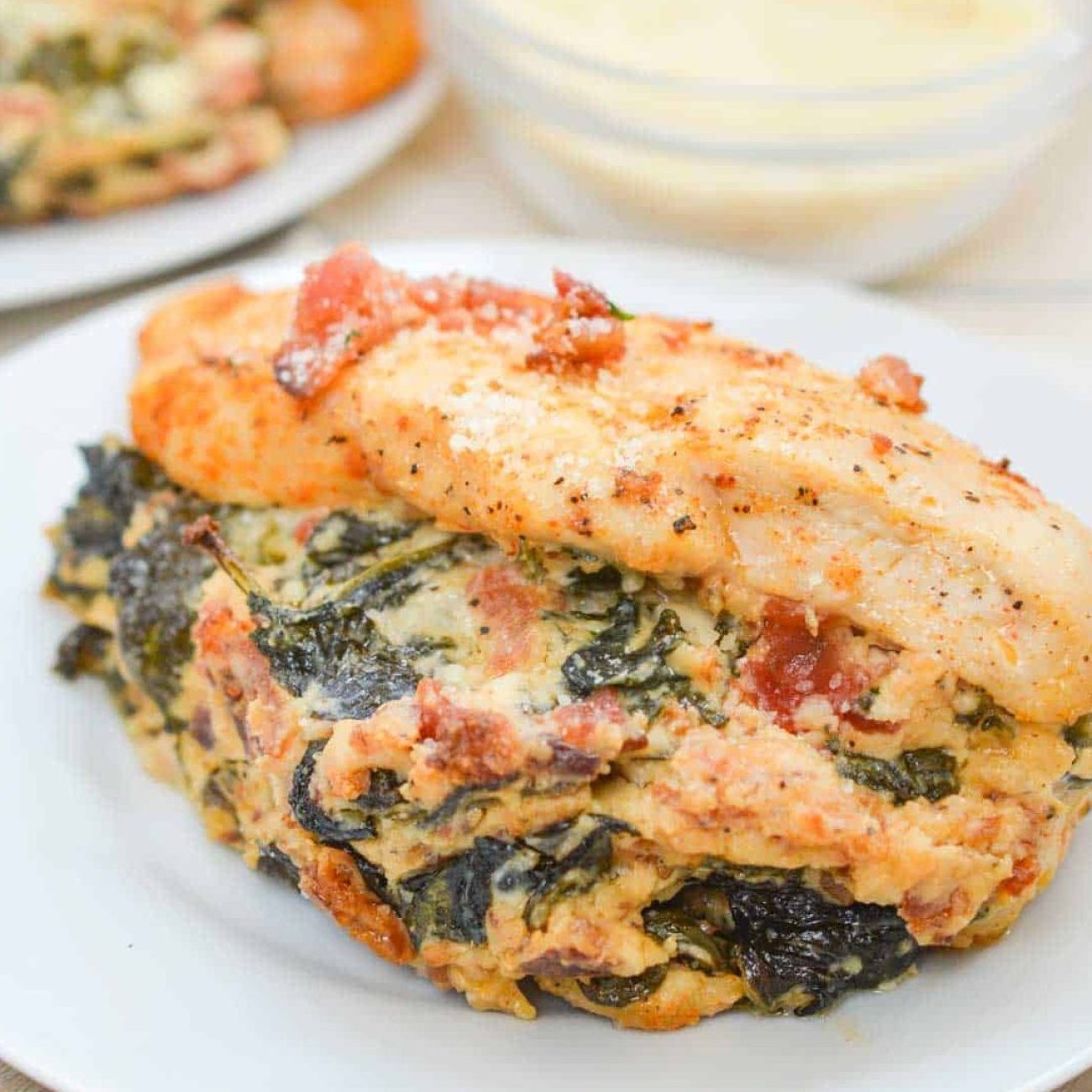 Cheesy O’Brien Stuffed Chicken Breasts Recipe
