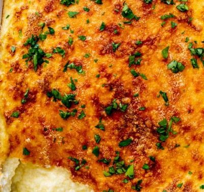 Cheesy Southern-Style Baked Grits Casserole Recipe