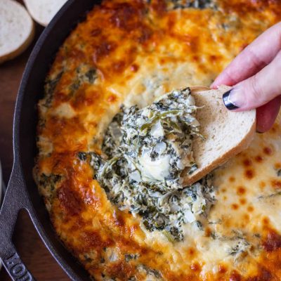 Cheesy Spinach And Artichoke Dip Recipe