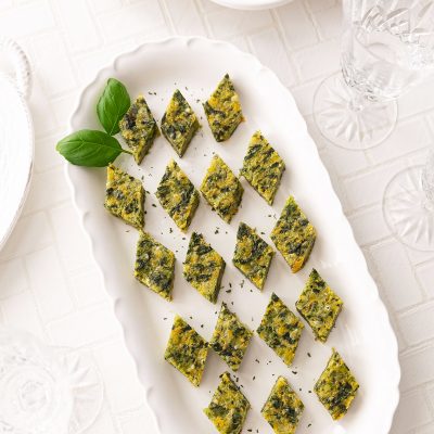 Cheesy Spinach Squares: A Delicious And Nutritious Snack Recipe