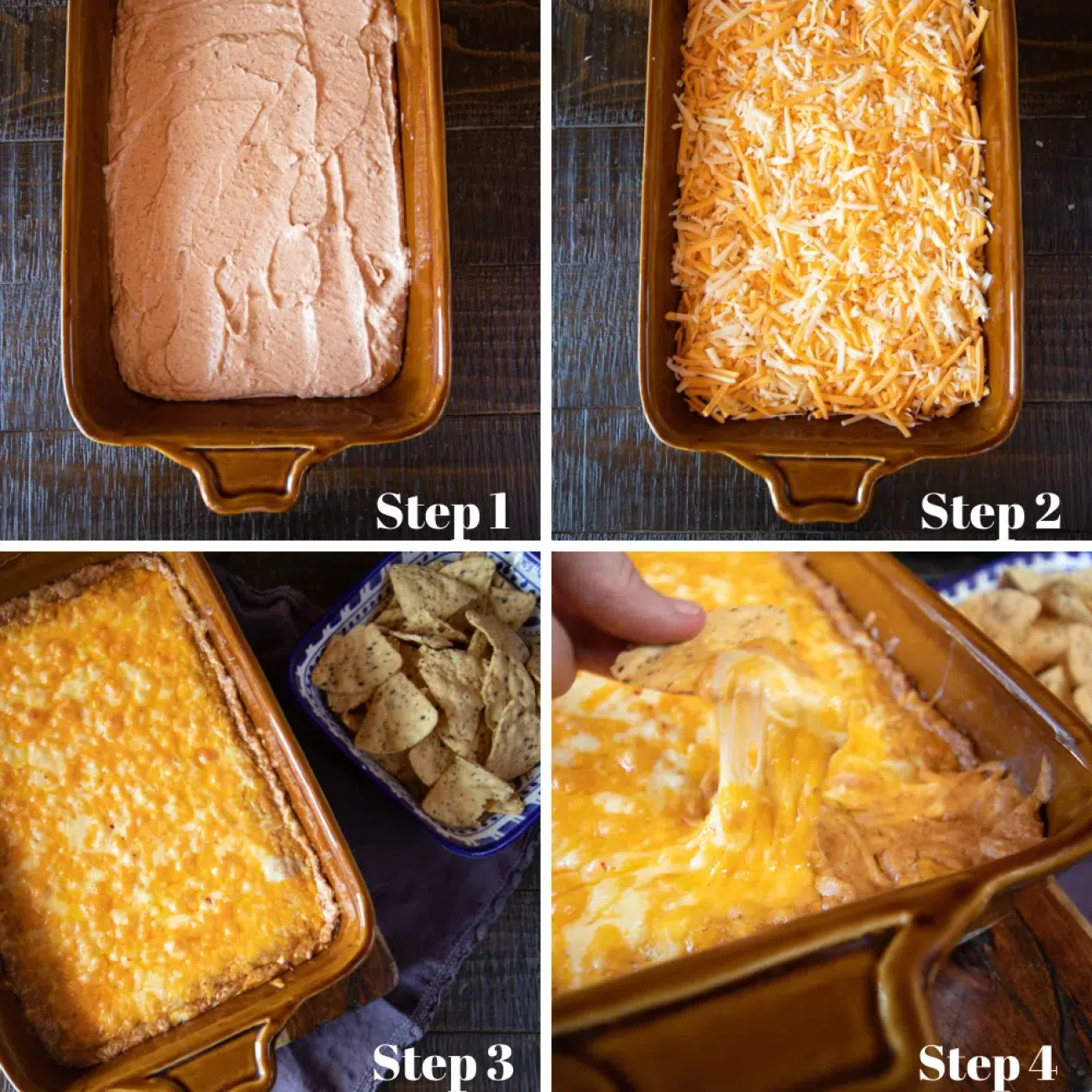 Cheesy Texas-Style Bean Dip Recipe