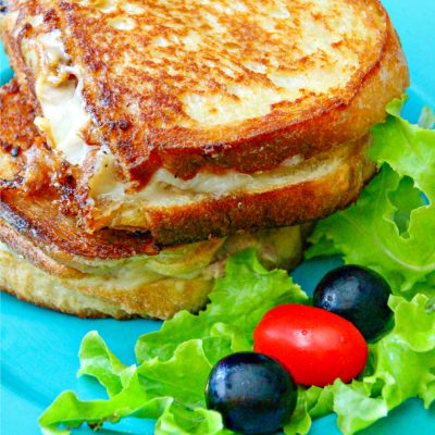 Cheesy Tuna And Branston Pickle Melt Sandwich Recipe