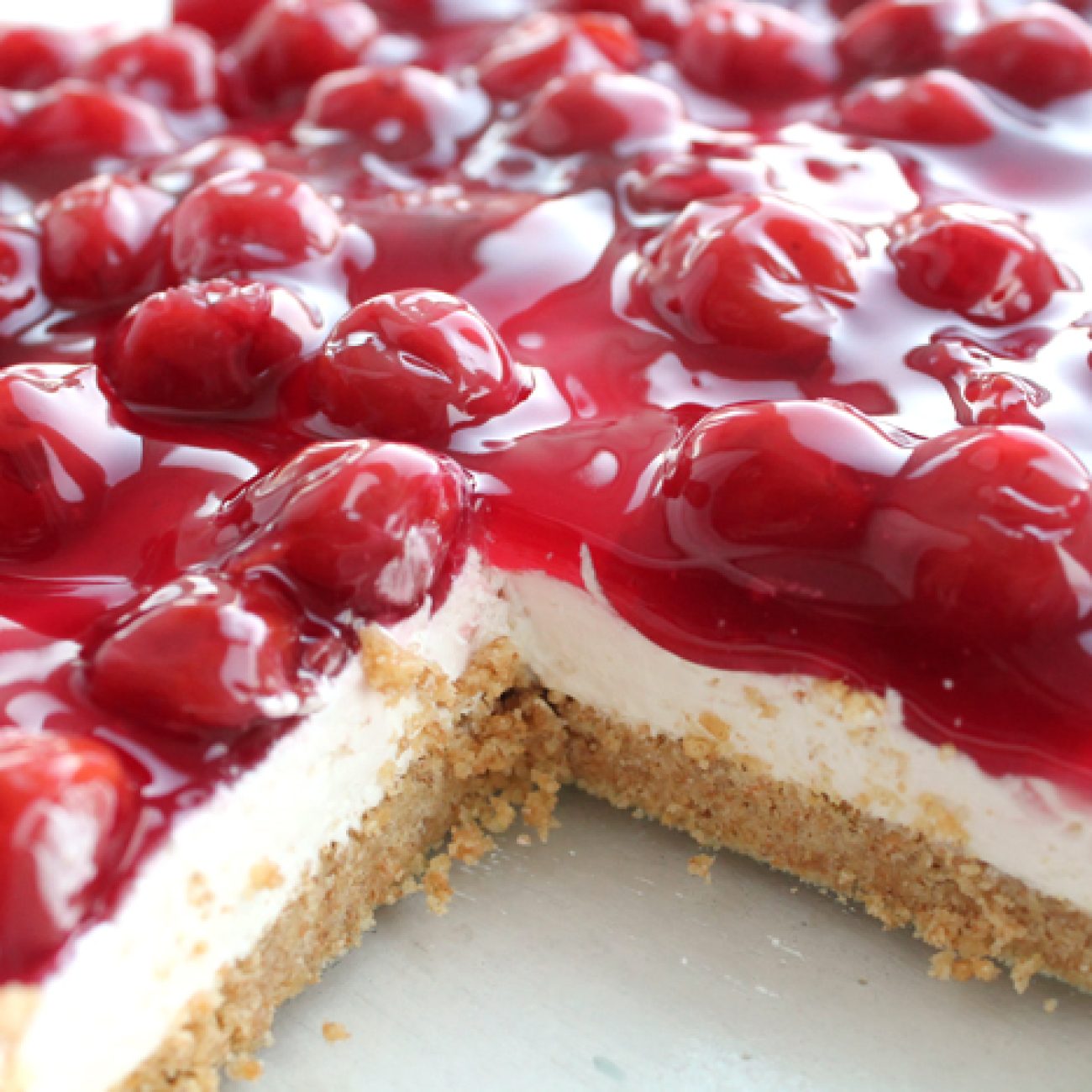 Cherry Almond Cheesecake Cookie Cups