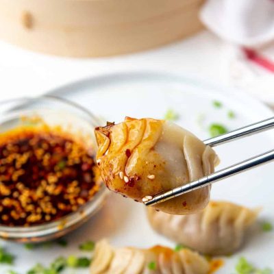 Chicken And Green Onion Dumplings W