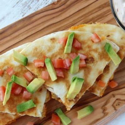 Chicken And Jack Cheese Quesadillas