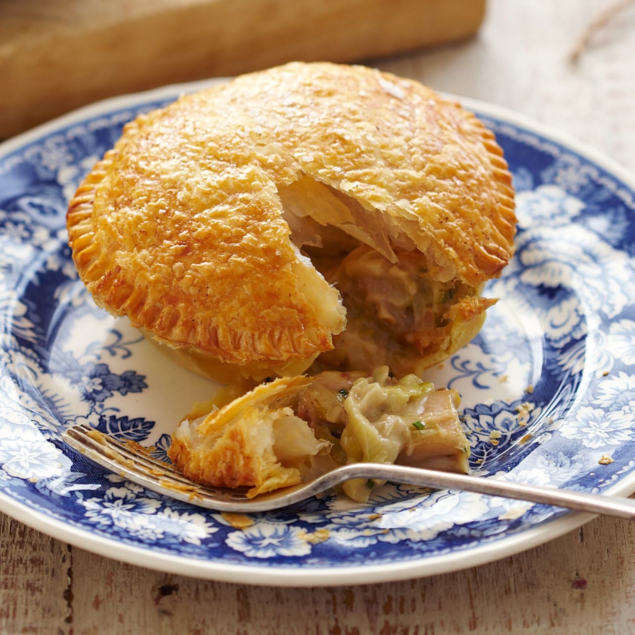 Chicken And Leek Pastries