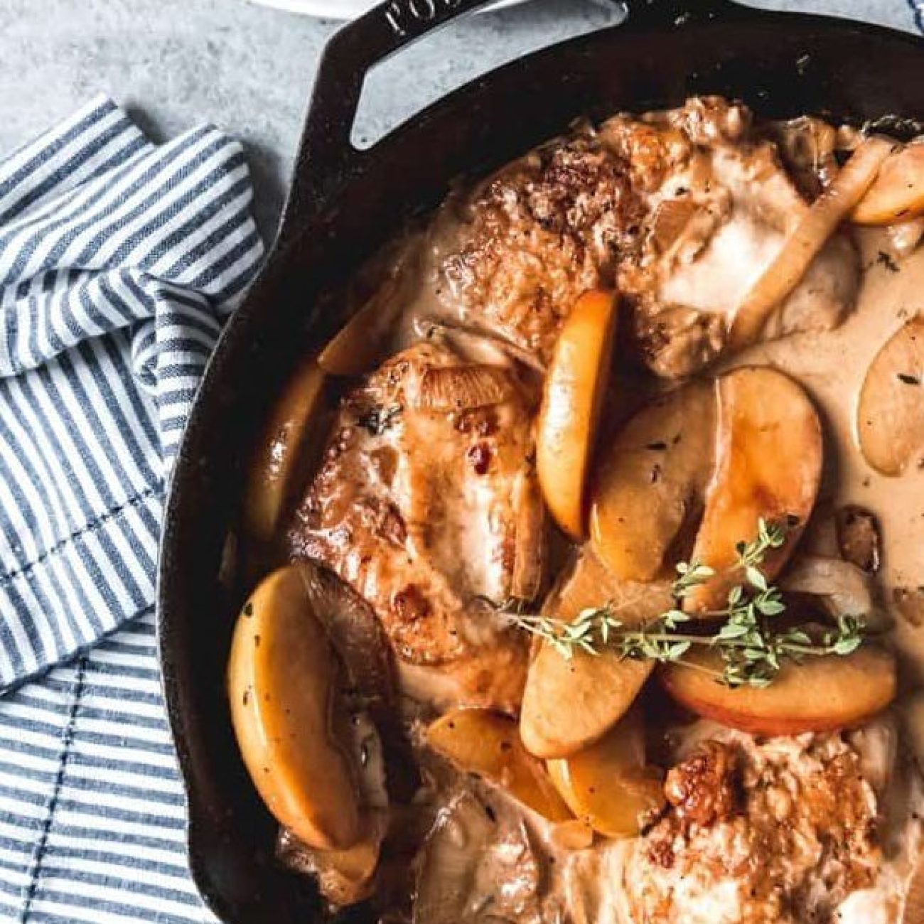 Chicken Breast In Bacon And Cider Pan Sauce
