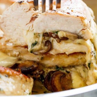 Chicken Breasts Stuffed With Mushrooms