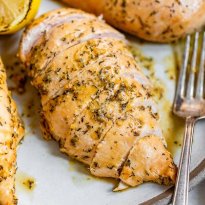 Chicken Breasts With Herb Basting Sauce