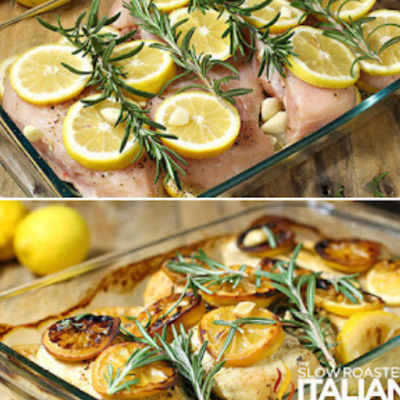 Chicken Breasts With Rosemary And Thyme