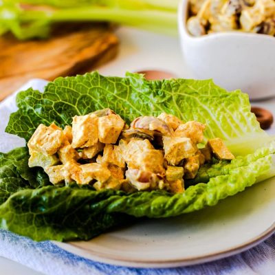 Chicken, Grape And Curry Salad