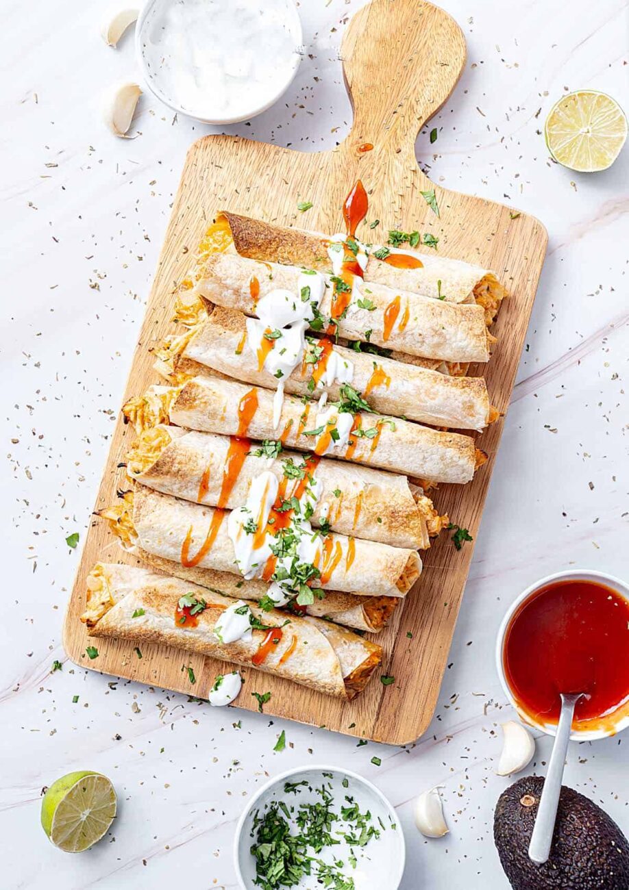 Chicken Lime Taquitos