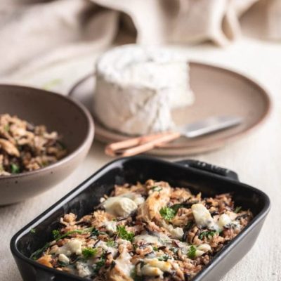 Chicken, Rice And Mushroom Casserole