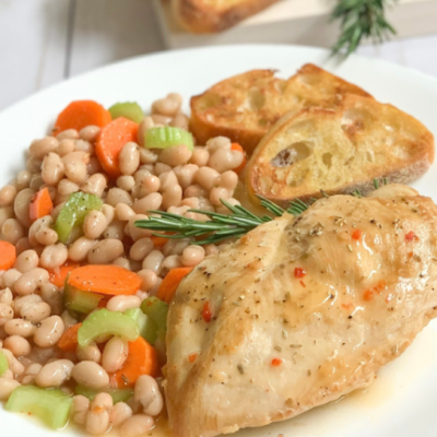 Chicken, Rosemary And White Bean Stew