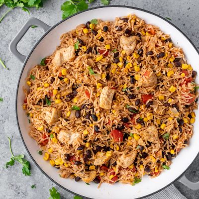 Chicken With Black Beans And Rice