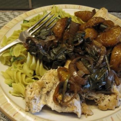 Chicken With Clementine Sauce &Amp; Avocado