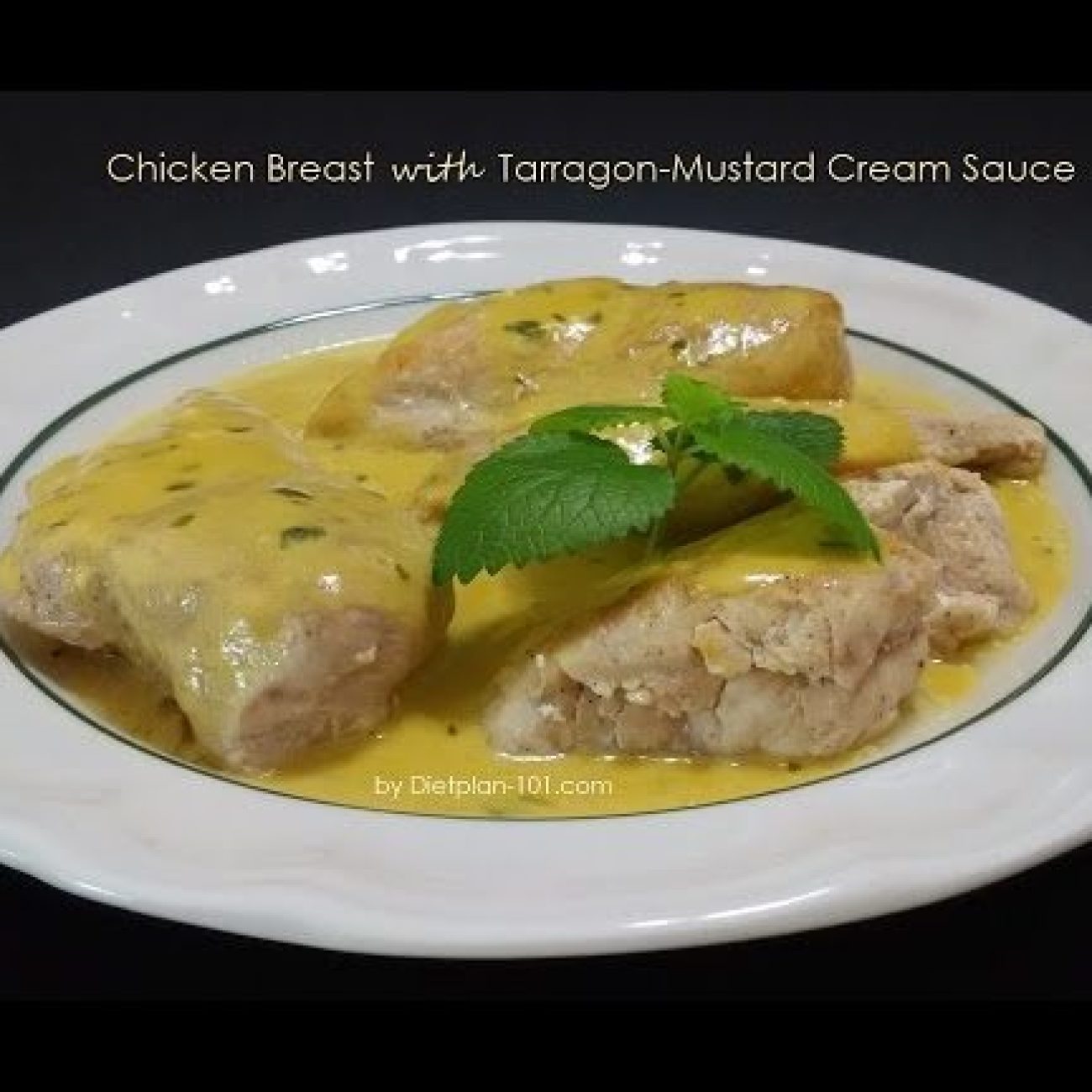 Chicken With Mustard And Tarragon Cream