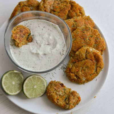 Chickpea Fritters With Hot Pepper