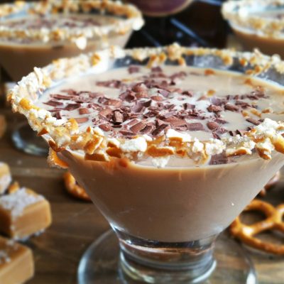 Chocolate Caramel Martini