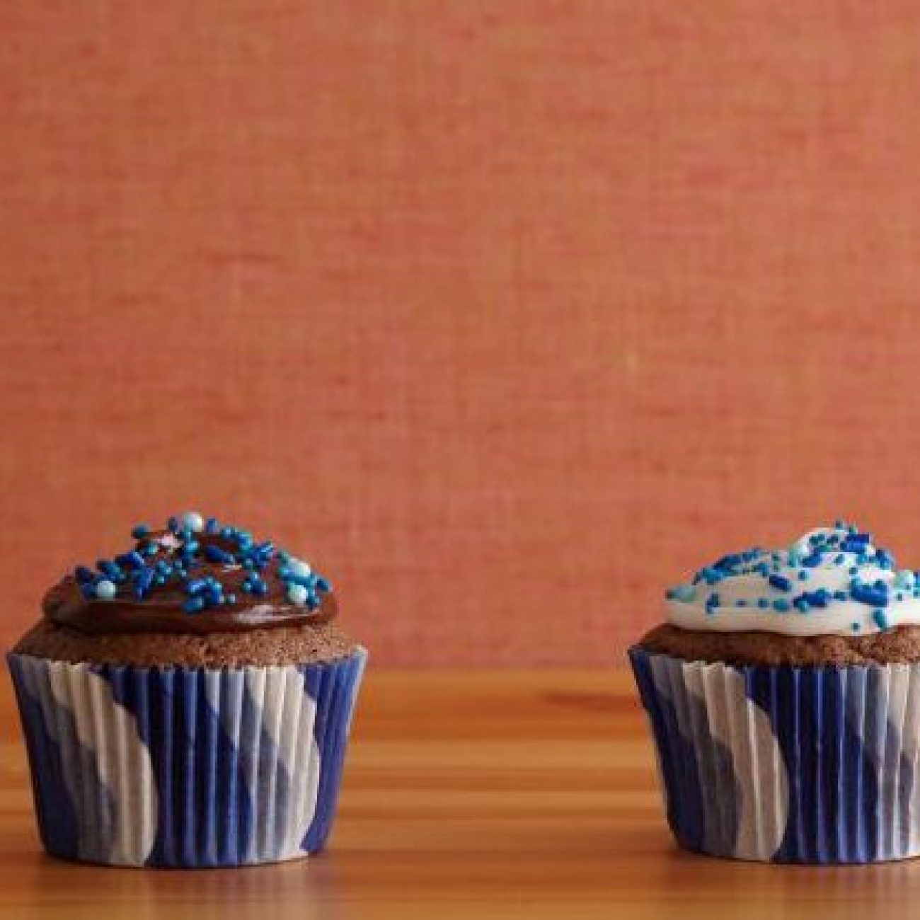 Chocolate Chiffon Cupcakes