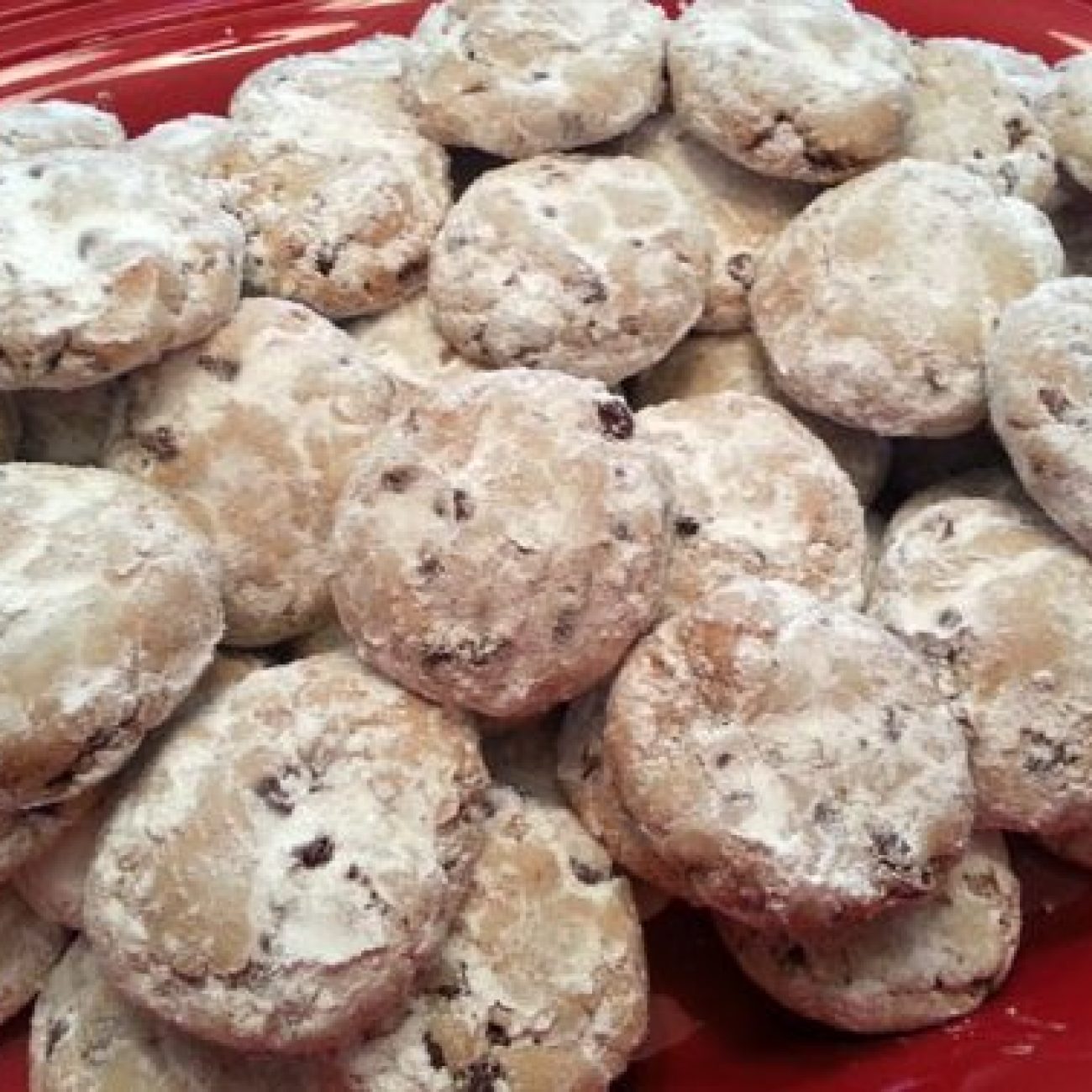 Chocolate Chip Mexican Wedding Cakes