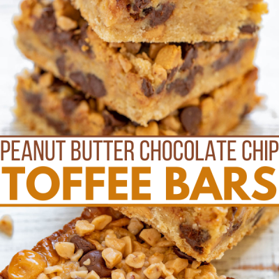 Chocolate Chip Toffee Millerbars