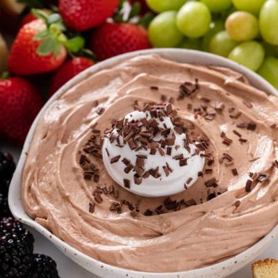 Chocolate Cream Fruit Dip