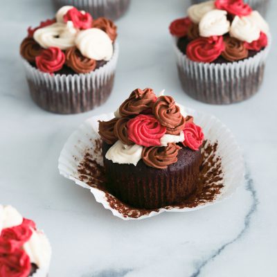 Chocolate Cupcakes With Chocolate