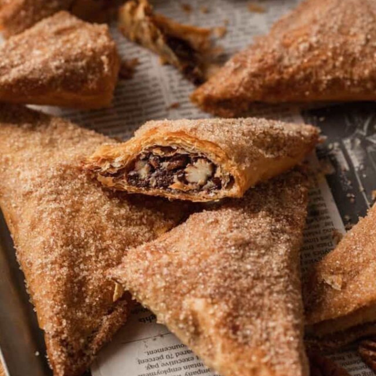 Chocolate Hazelnut Phyllo Dessert Fit For