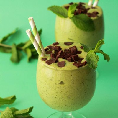 Chocolate Mint Smoothies