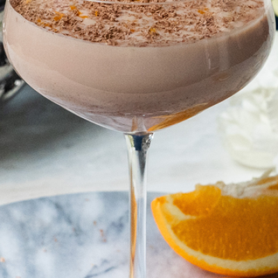 Chocolate Orange Cream Cocktail