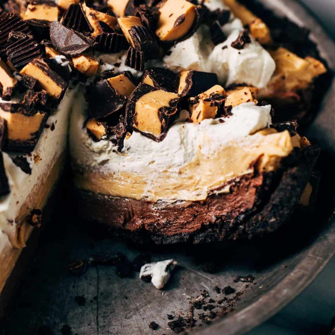 Chocolate – Peanut Butter Pie