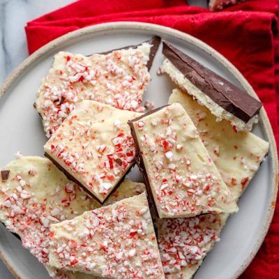 Chocolate Peppermint Bark Christmas