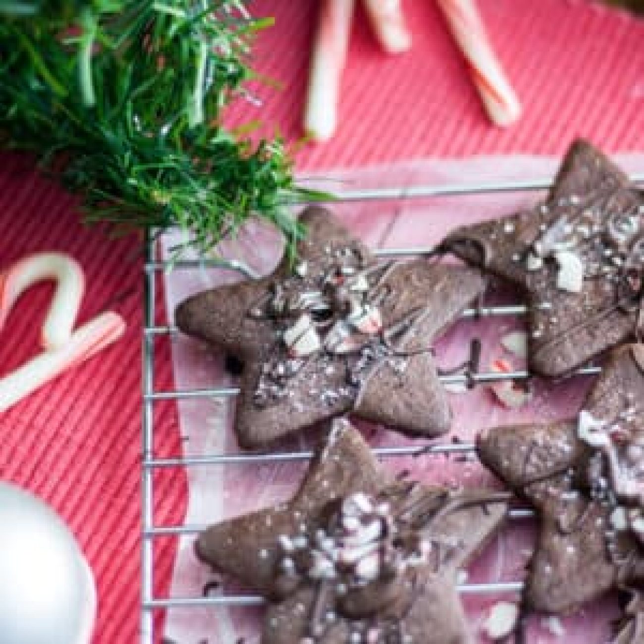 Chocolate Star Cookies