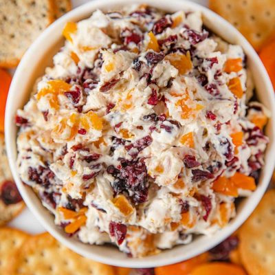 Christmas Cranberry Cheese Spread