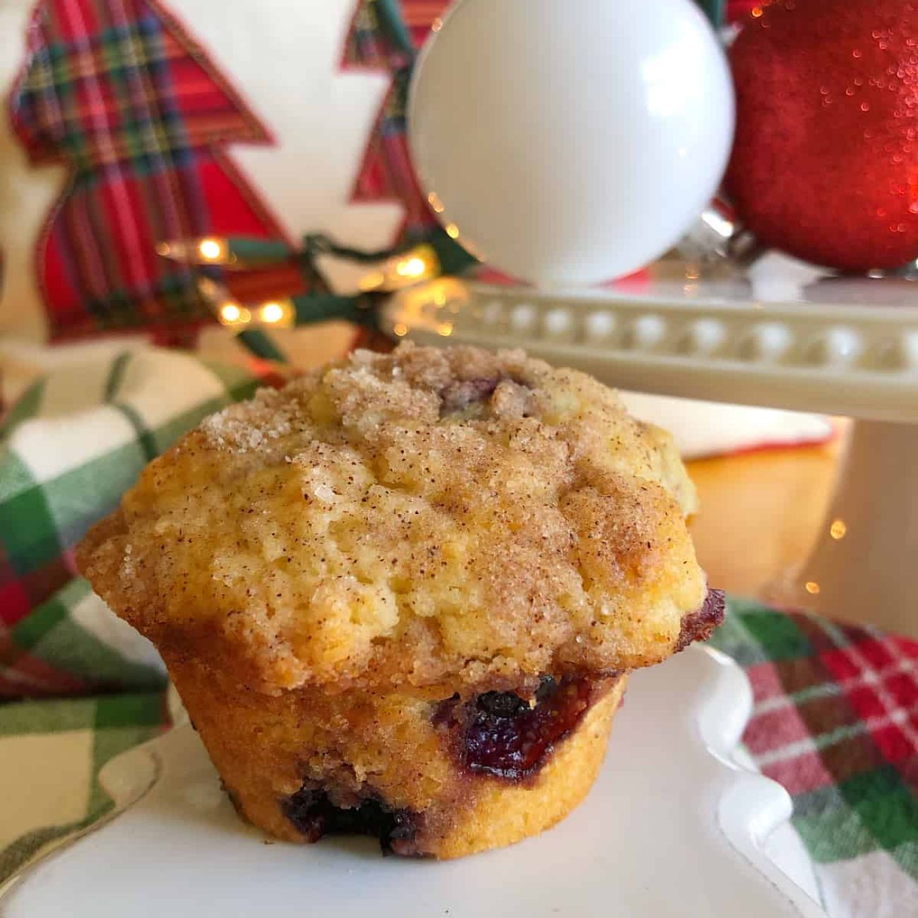 Christmas Morning Jewelled Muffin