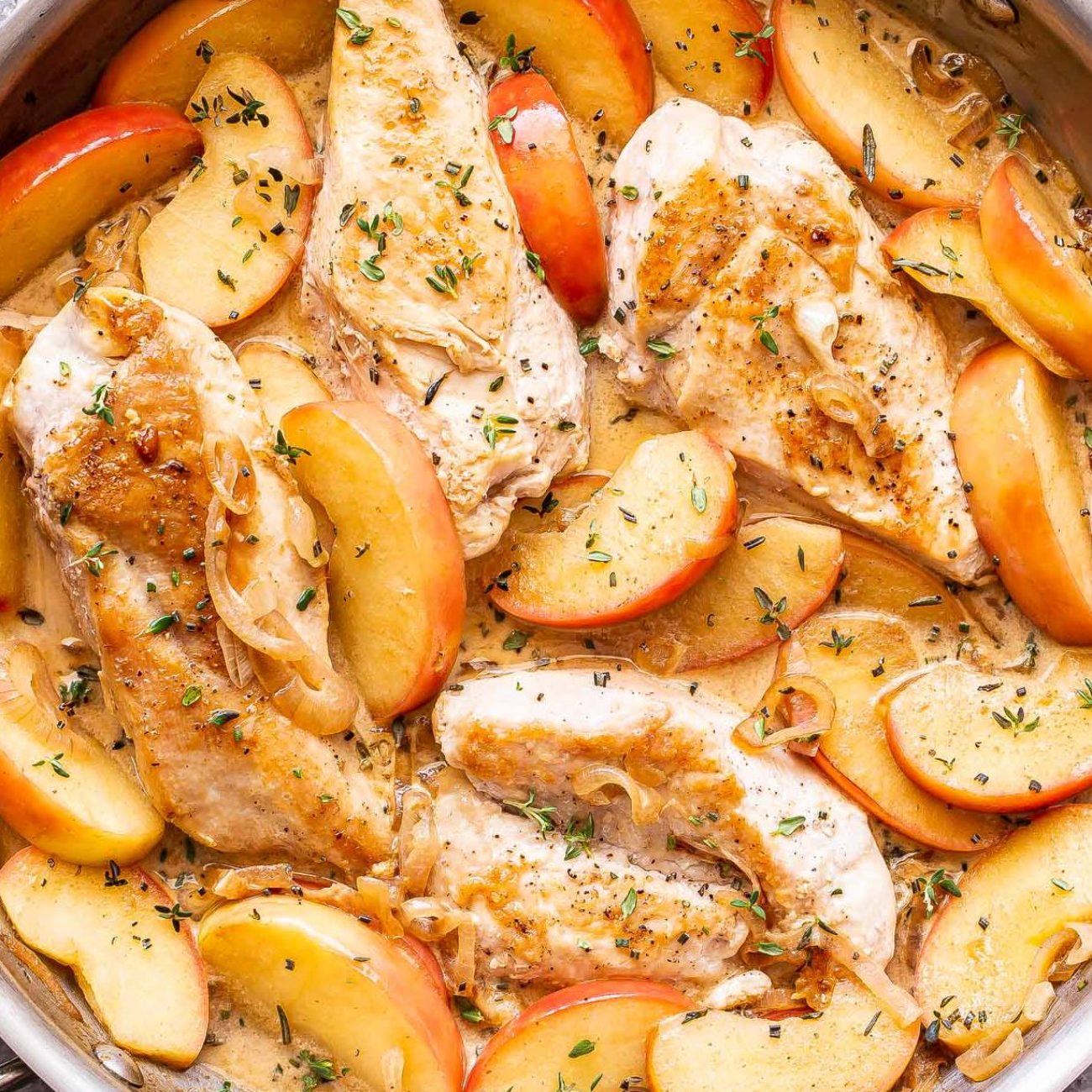 Cider Sauteed Chicken Breasts