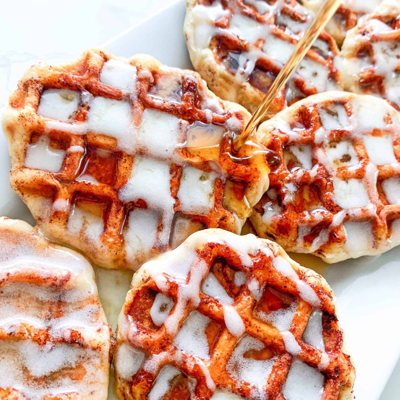 Cinna-Nilla Waffles