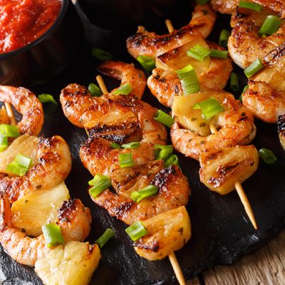 Cinnamon- Pineapple Scampi Sauce