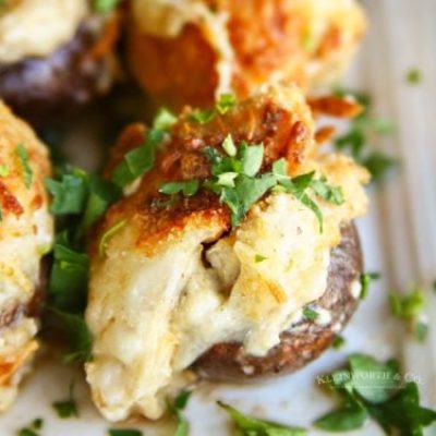Clam-Stuffed Mushrooms