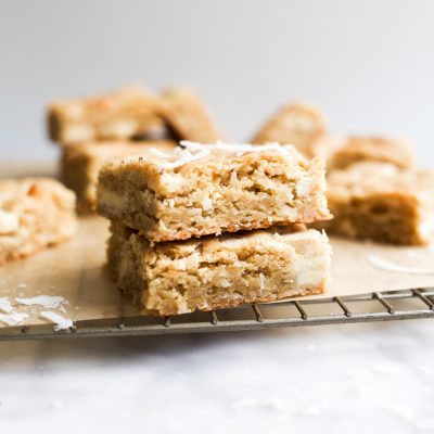 Coconut Blondies