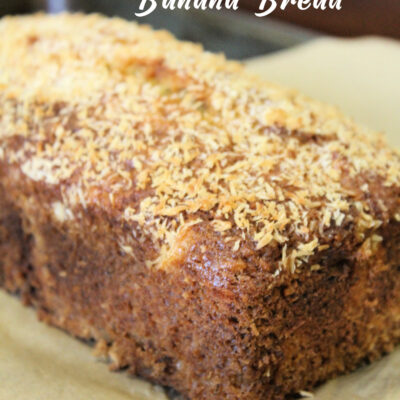 Coconut- Pineapple Banana Bread