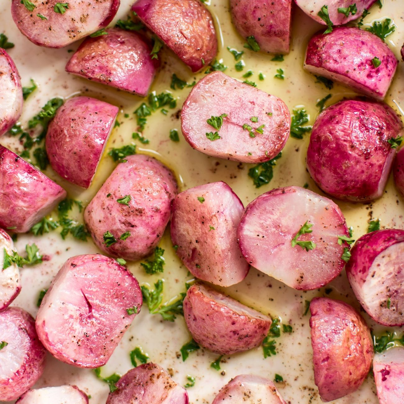 Cooked Radishes