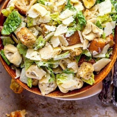 Cool Caesar Tortellini Salad
