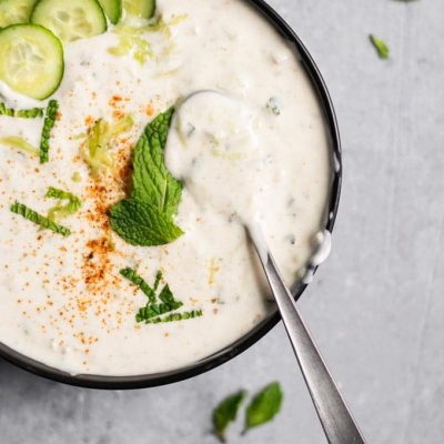 Cooling Mint Cucumber Raita