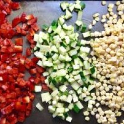 Corn And Red Pepper Medley