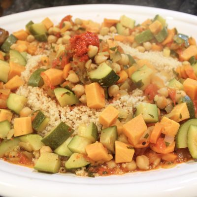 Couscous W/ Moroccan Lamb Broth,Glazed