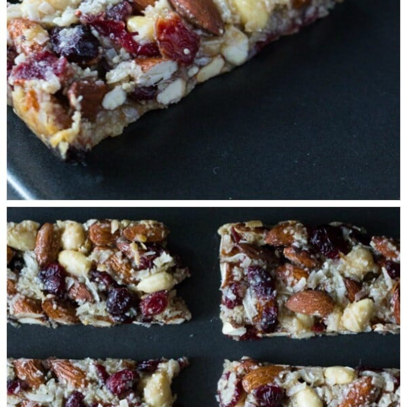 Cranberry Almond Chocolate Bars