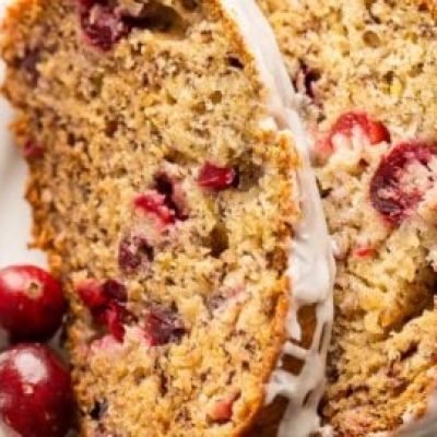 Cranberry Banana Nut Bread